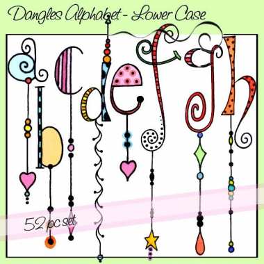 Dangles Alphabet L C Preview 4