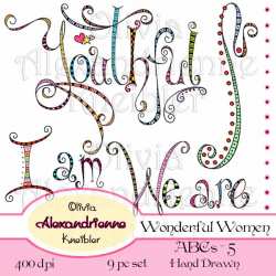 Wonderful Women ABCs - 5 Preview