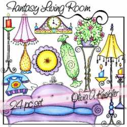 Fantasy Living Room Set Preview