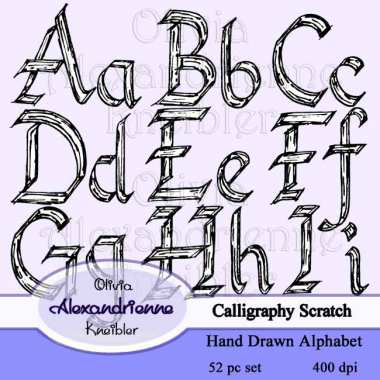 Calligraphy Scratch Preview 3