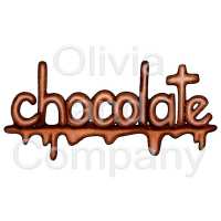 Chocolate Word Art Preview
