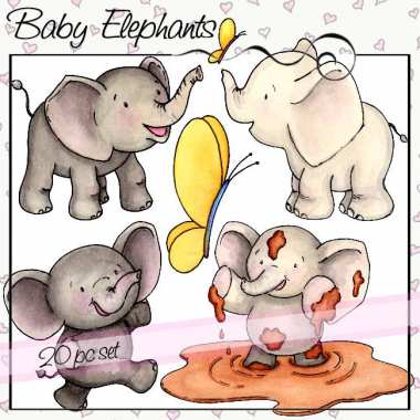Baby Elephants Preview 4