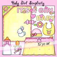 Baby Girl Simplicity Set Preview