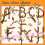 Autumn Leaves Alphabet Preview