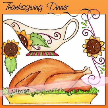Thanksgiving Dinner Set Preview 6
